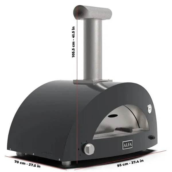 Alfa Moderno 2 Pizze Gas Pizza Oven (Limited Edition Napoli)