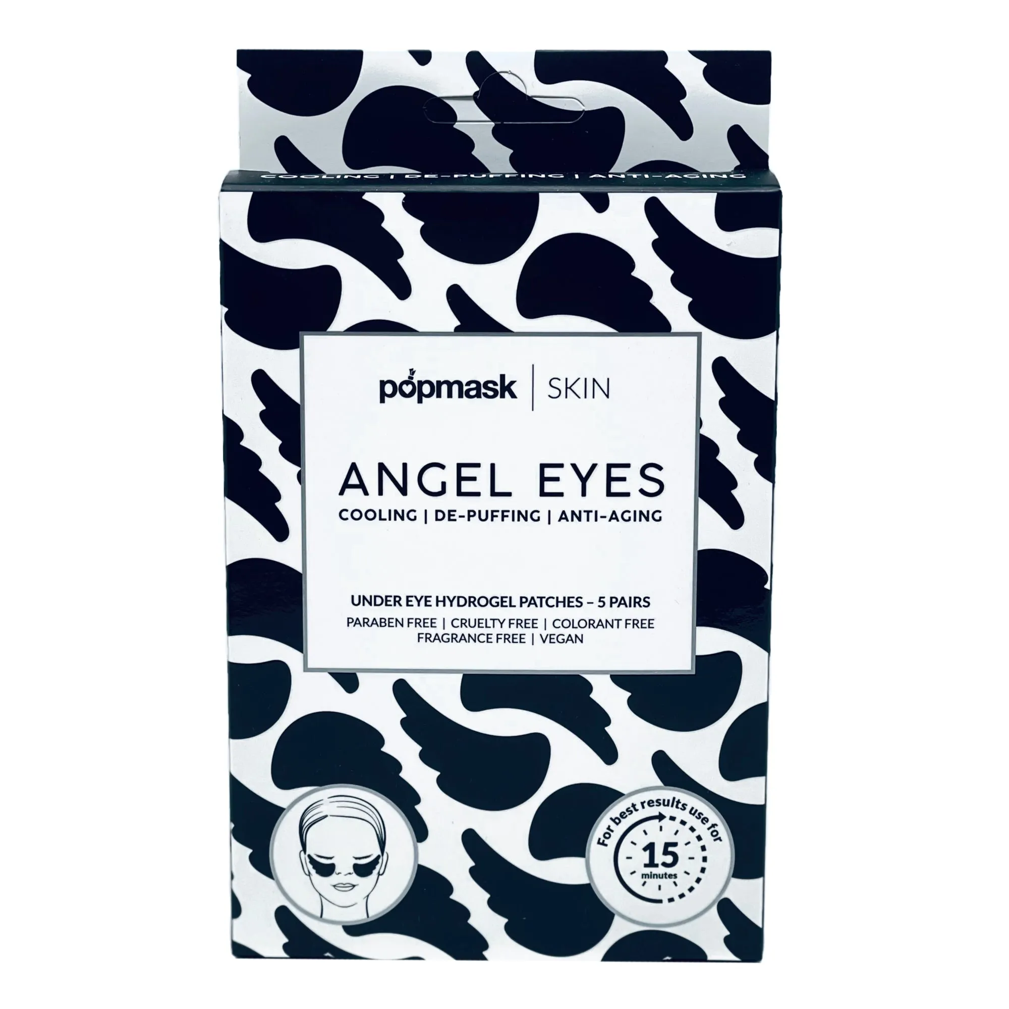 Angel Eyes Hydrogel Under-Eye Patches – 5 Pack | Your Secret Weapon Against Dark Circles & Puffiness - Korean Skincare