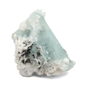 Aquamarine w/ Black Tourmaline