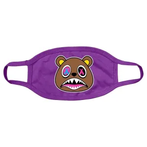 Baws kids Crazy Face Mask Purple