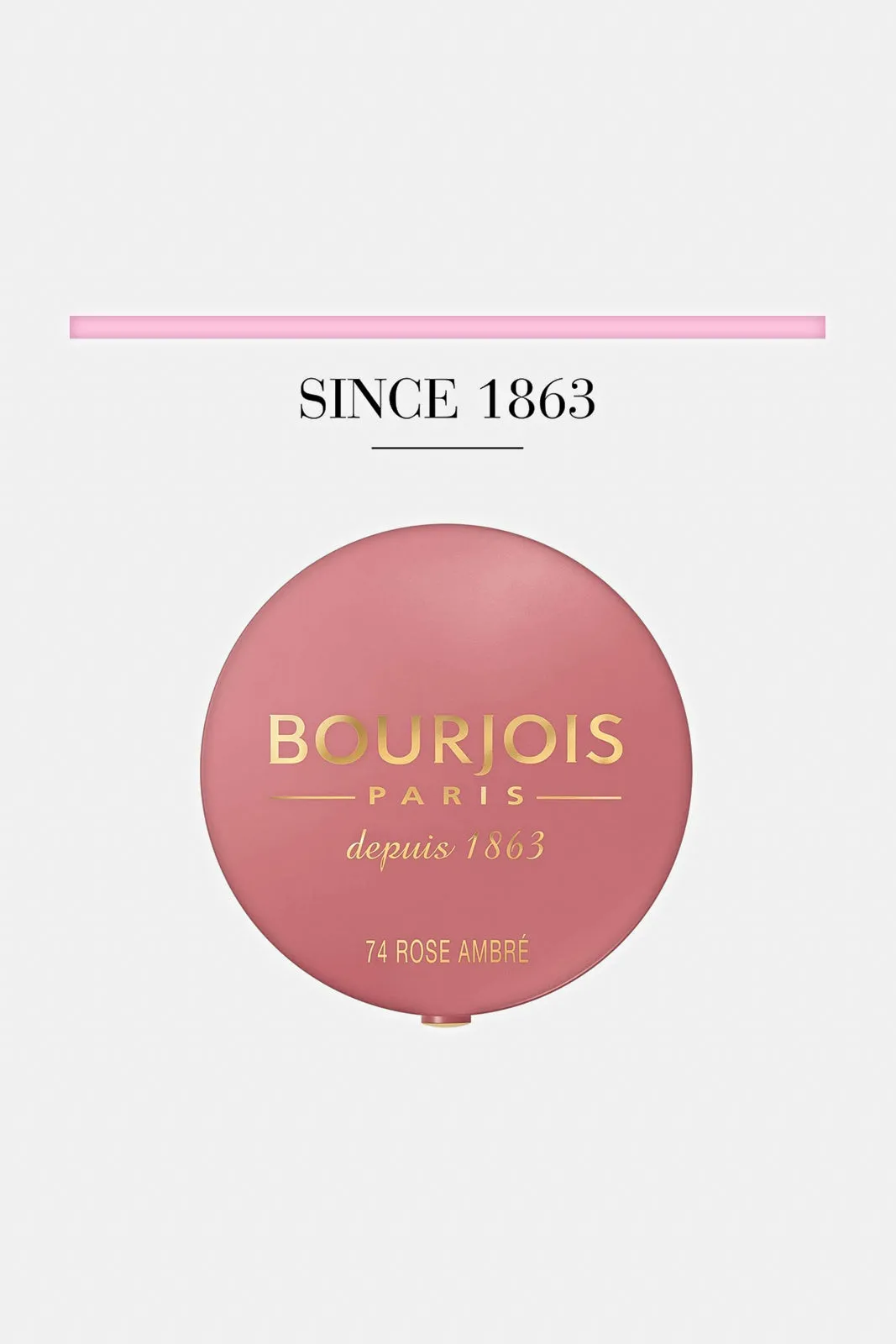 Bourjois  Little Round Pot Blusher Colour 74- Rose Ambre