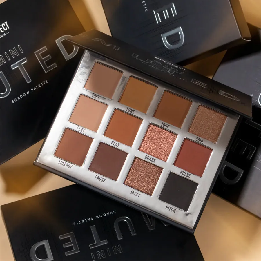 BPerfect Cosmetics Mini Muted Eyeshadow Palette