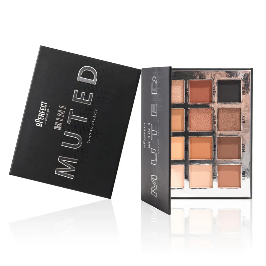 BPerfect Cosmetics Mini Muted Eyeshadow Palette