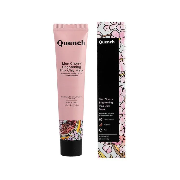 Brightening Pink Clay Mask with Cherry Blossom Radiance Mini - Pack of 2