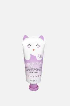 Cat Hand Cream Cotton Flower