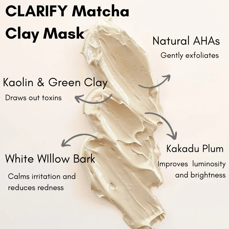 CLARIFY Matcha Clay Mask