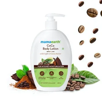 CoCo Body Lotion With Coffee and Cocoa for Intense Moisturization - 400ml - Mama Earth