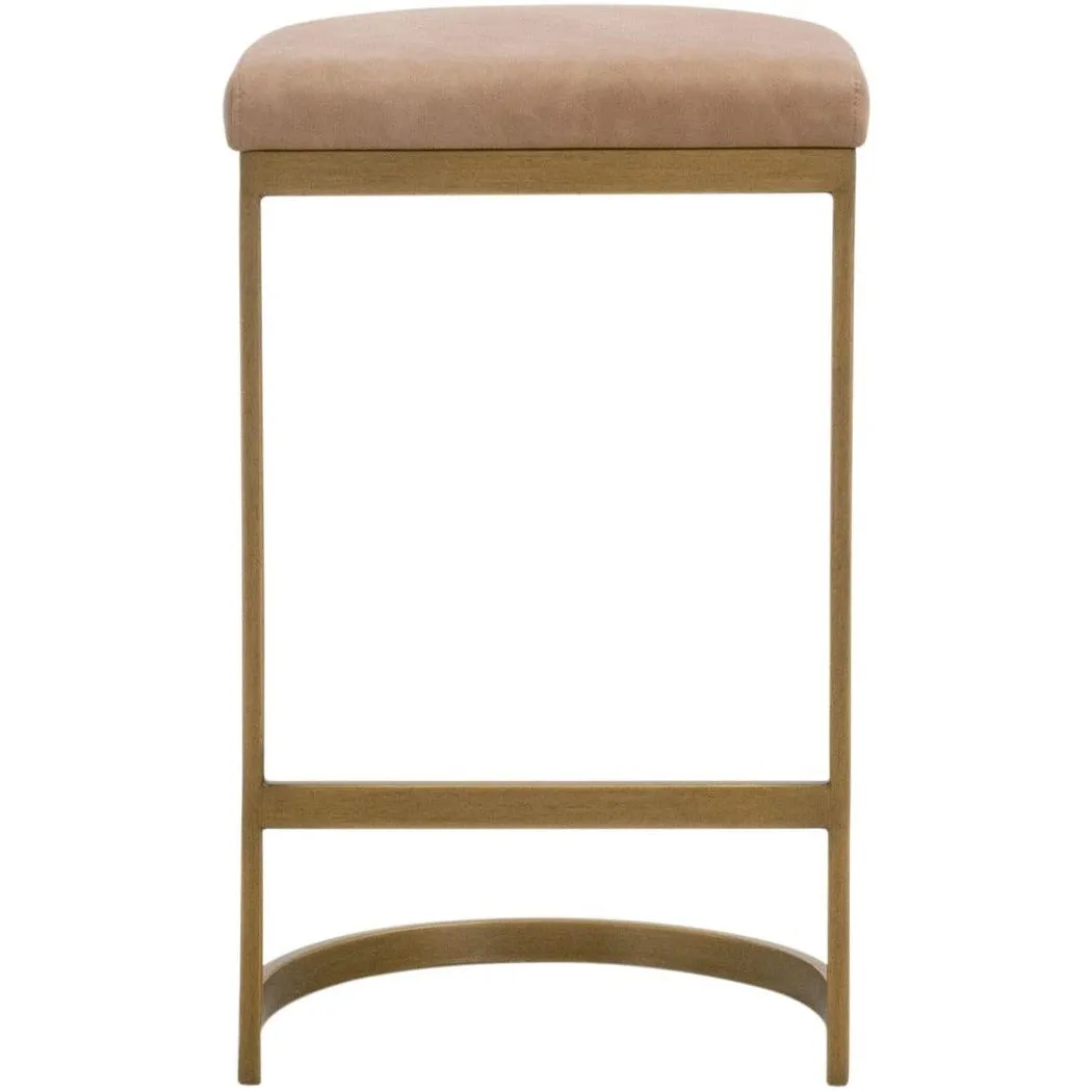 Cresta Counter Stool Elegant Gold Finish Best Seller