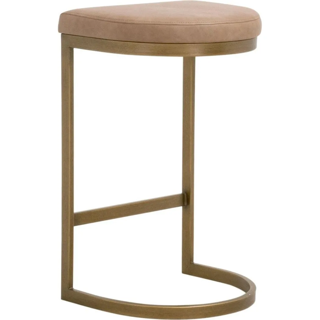 Cresta Counter Stool Elegant Gold Finish Best Seller