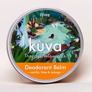 Deodorant Balm - 'Ilhas' - Vanilla, Lime & Orange - 50 gm