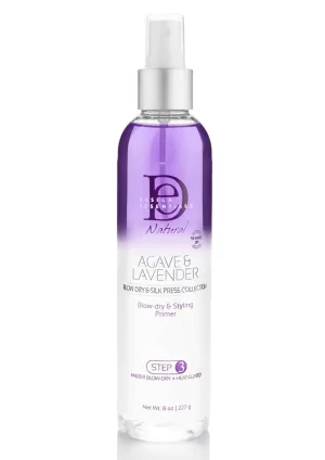 Design Essentials Natural Agave & Lavender Moisturizing Blow-Dry & Styling Primer 8oz