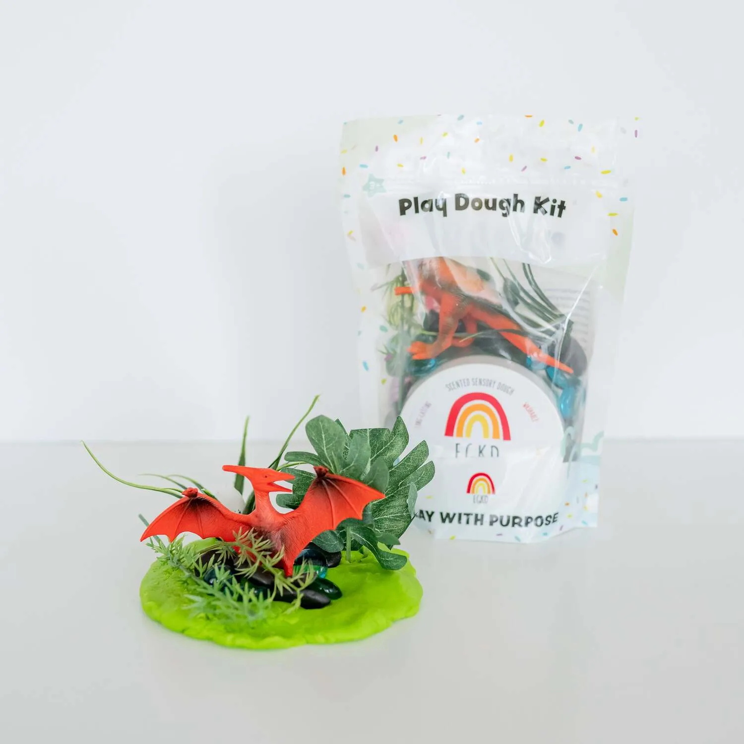 Dino Jungle Sensory KidDough Play Kit