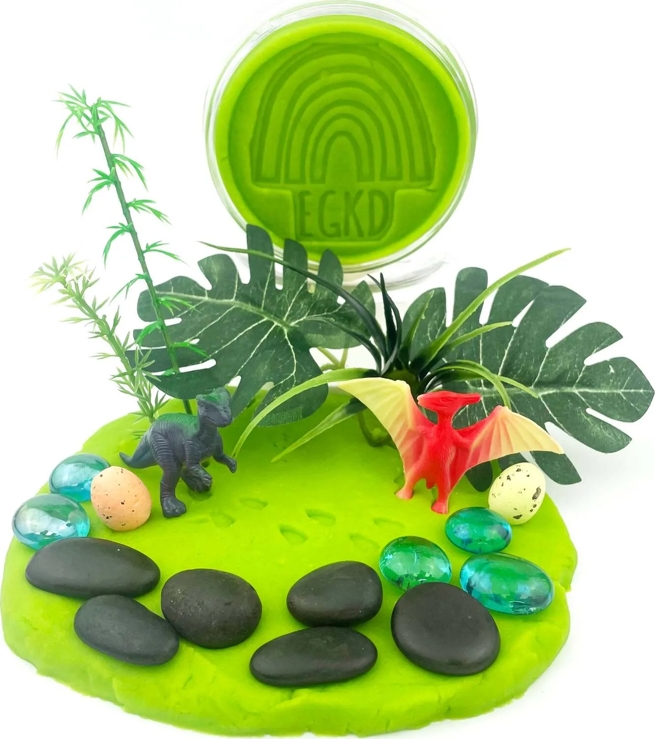 Dino Jungle Sensory KidDough Play Kit