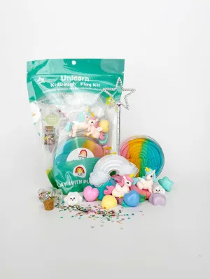 Earth Grown KidDough: Bagged Sensory Kit - Unicorn