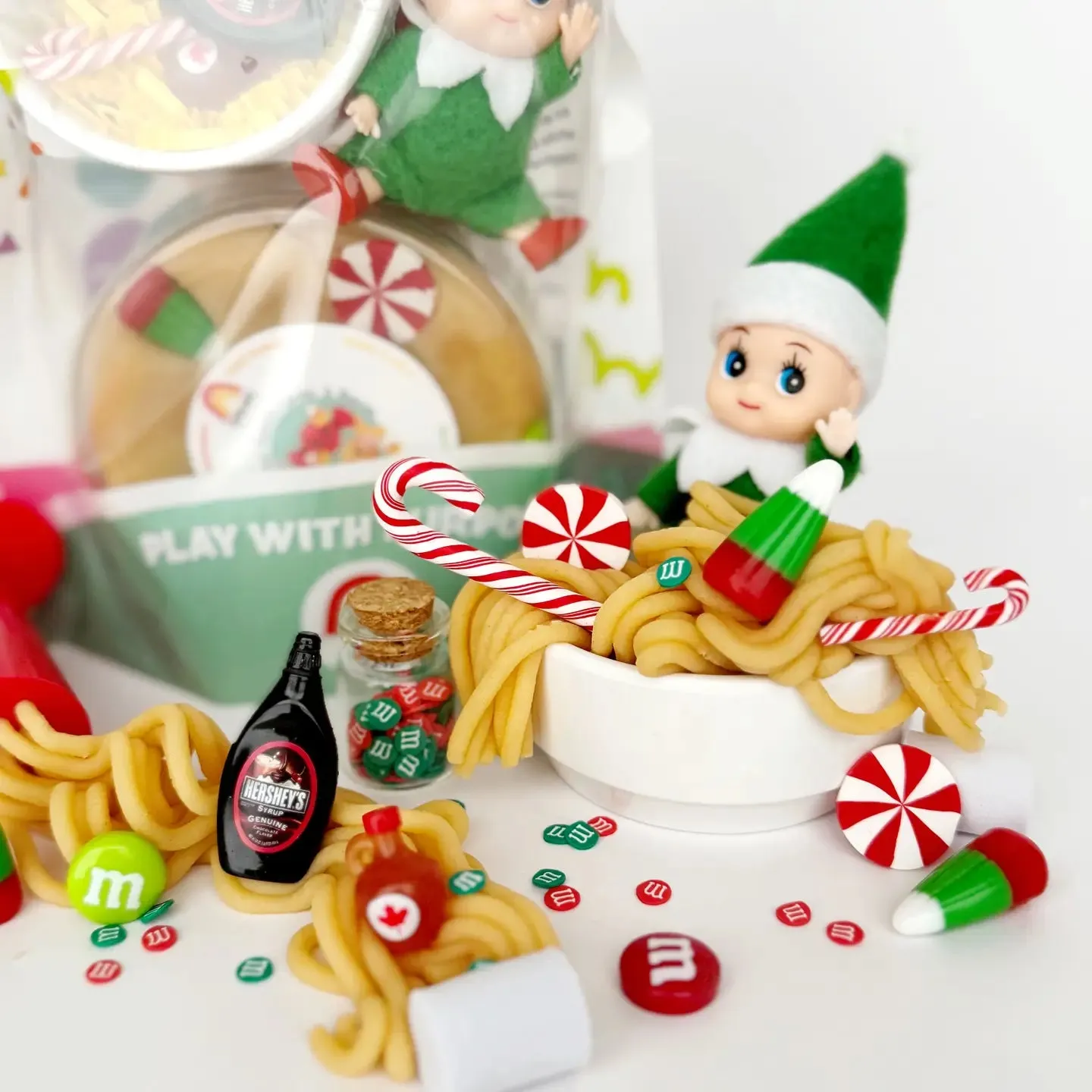 Elf Breakfast KidDough Play Kit