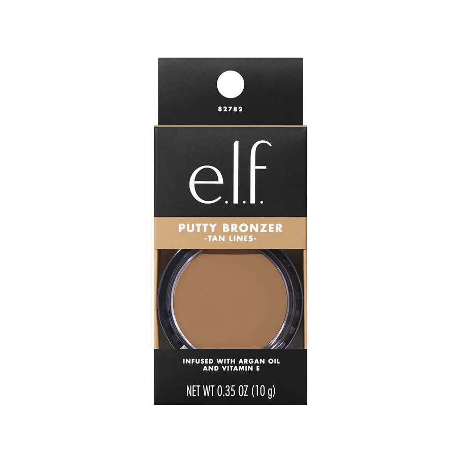 e.l.f. Cosmetics Putty Bronzer Tan Lines