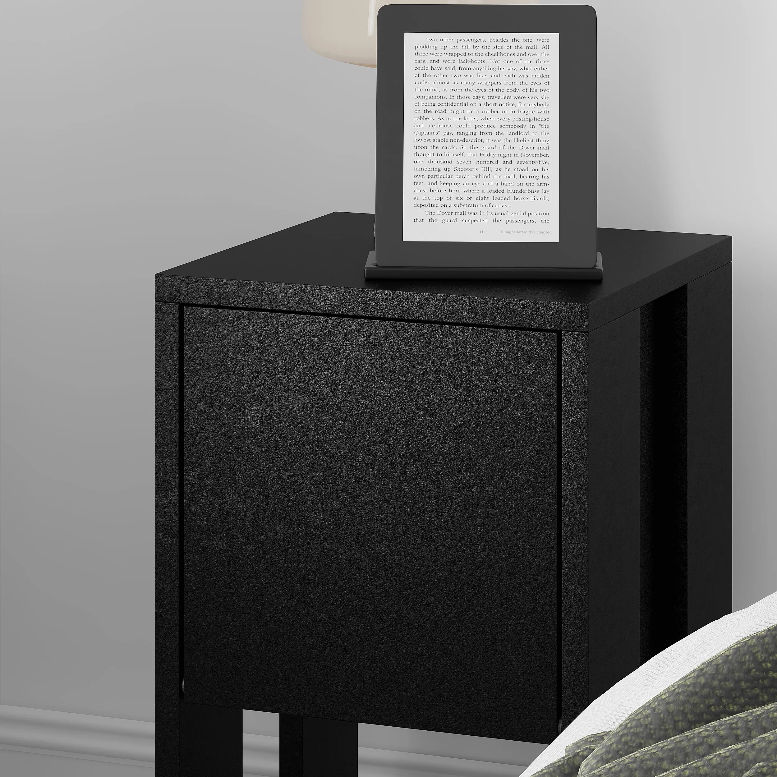 Ema Modern Bedside Table Bedroom Furniture 30cm Width