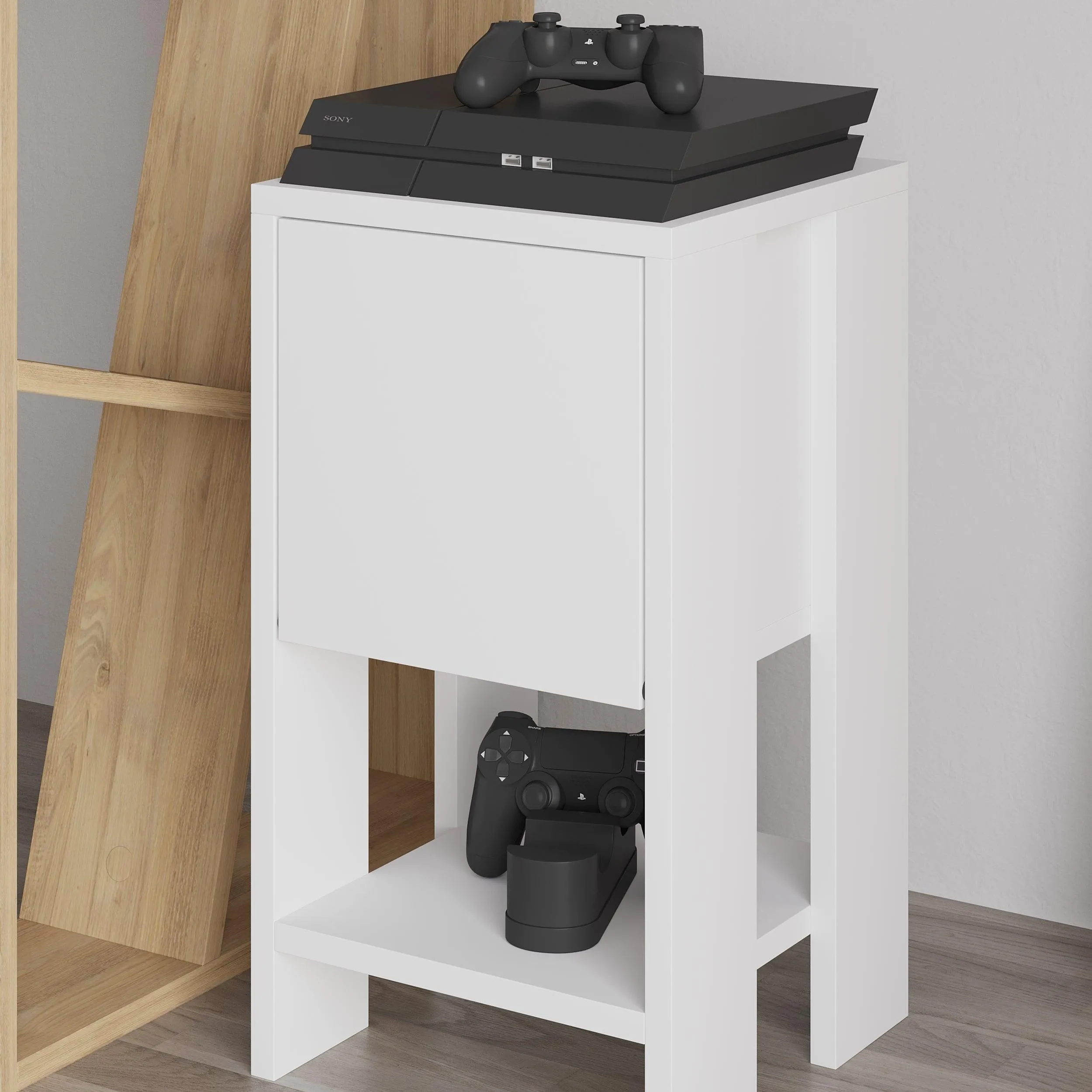 Ema Modern Bedside Table Bedroom Furniture 30cm Width