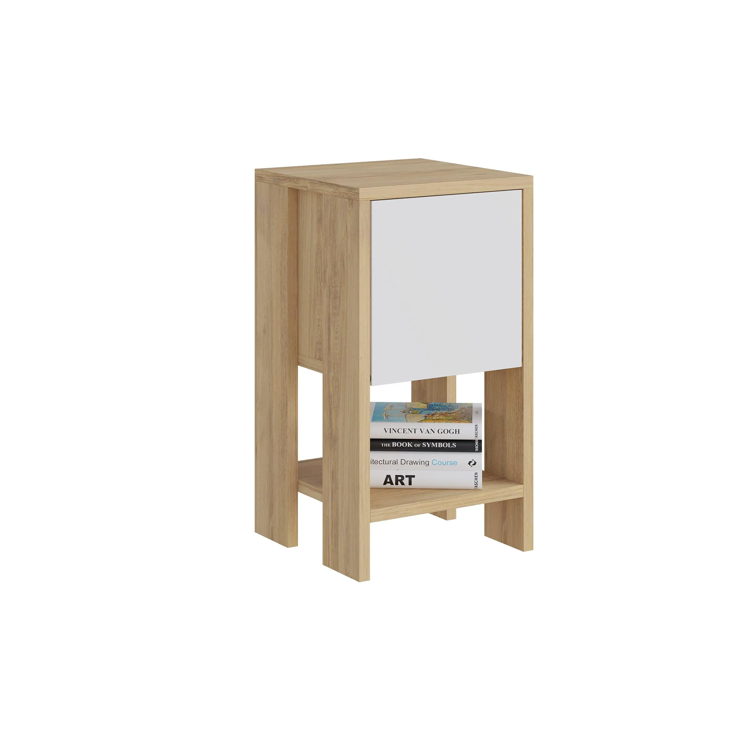 Ema Modern Bedside Table Bedroom Furniture 30cm Width