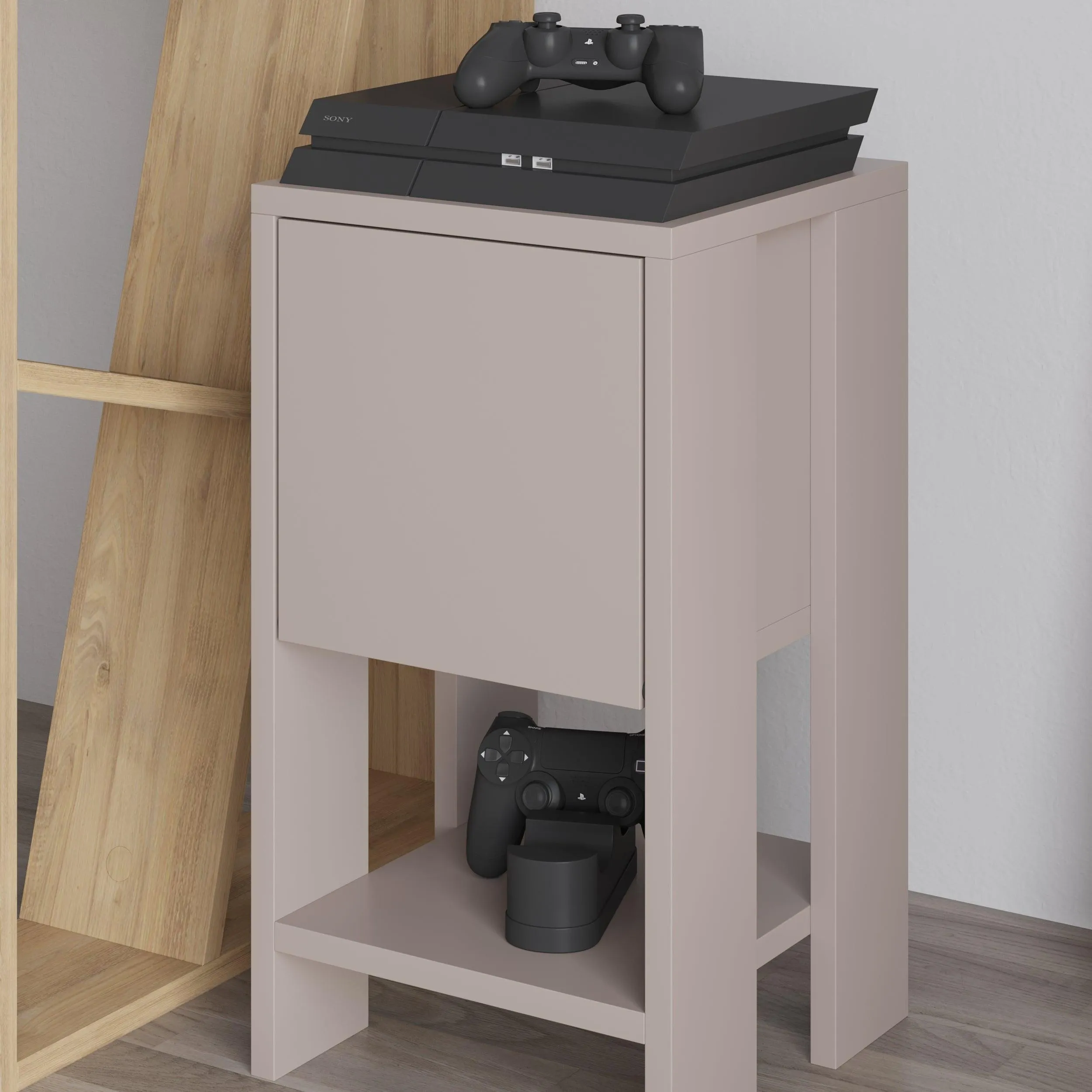 Ema Modern Bedside Table Bedroom Furniture 30cm Width