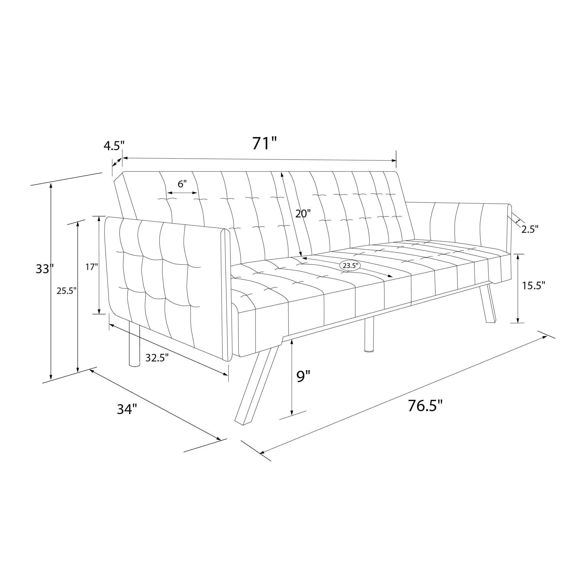 Emily Futon Sofa Bed