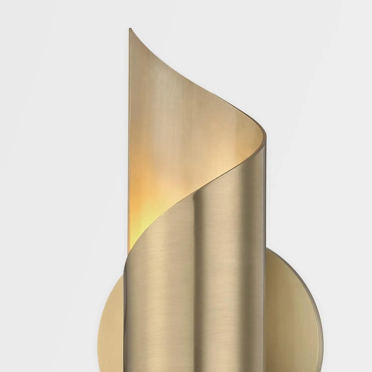 Evie 10 in. LED Wall Light Brass finish