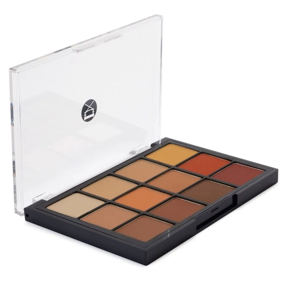 EYESHADOW PALETTE - 10 WARM MATTES SLIMPRO