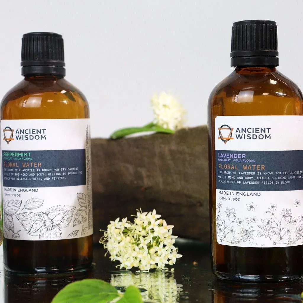 Floral Waters Hydrolates - Eco-Friendly Pure Flower Waters for Skincare