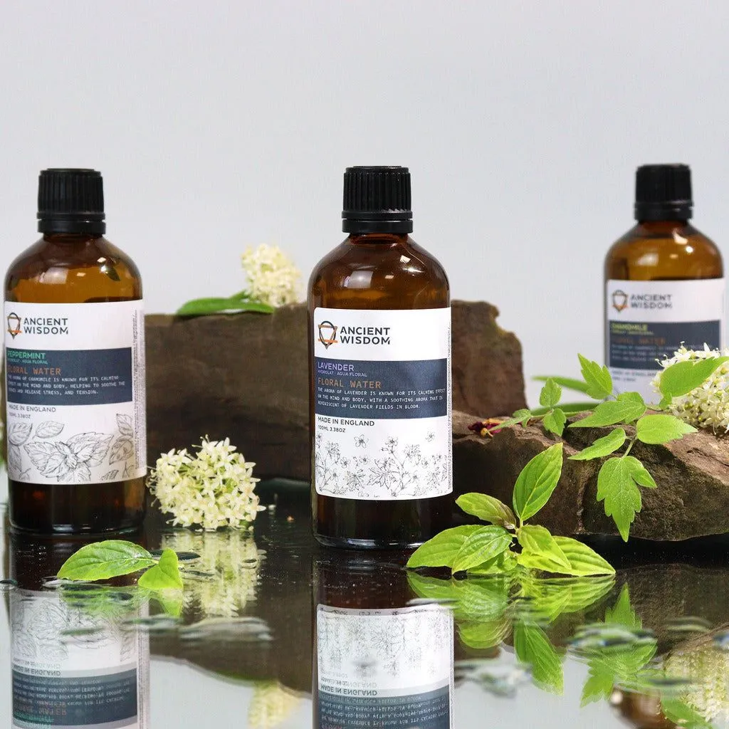 Floral Waters Hydrolates - Eco-Friendly Pure Flower Waters for Skincare