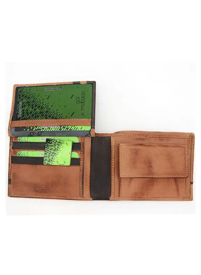 Gai Mattiolo Men's Leather Wallet, Italian Design, Elegant and Functional Wallet for Banknotes and Cards