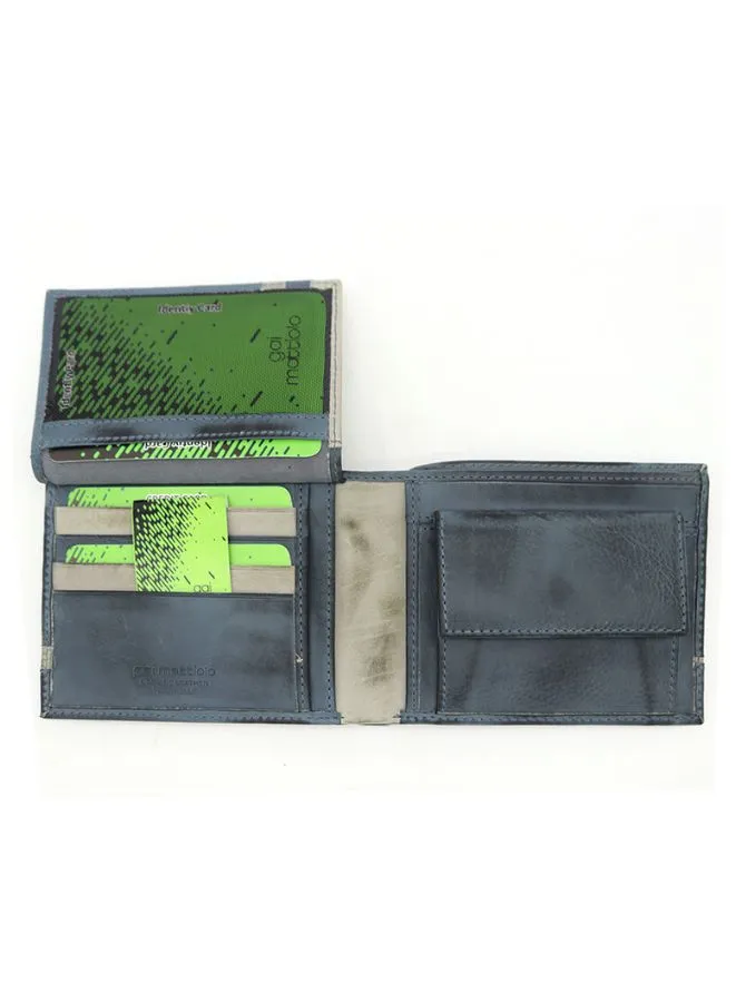 Gai Mattiolo Men's Leather Wallet, Italian Design, Elegant and Functional Wallet for Banknotes and Cards