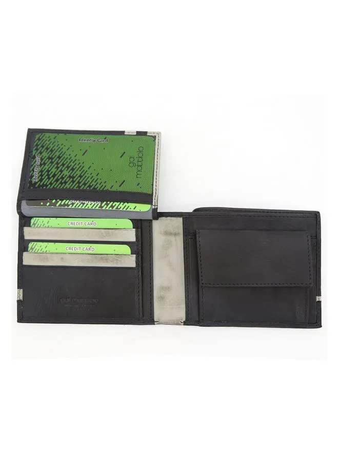 Gai Mattiolo Men's Leather Wallet, Italian Design, Elegant and Functional Wallet for Banknotes and Cards