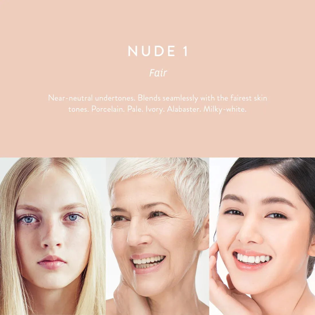 Instant Glow Skin Tint: Nude 1 - Fair