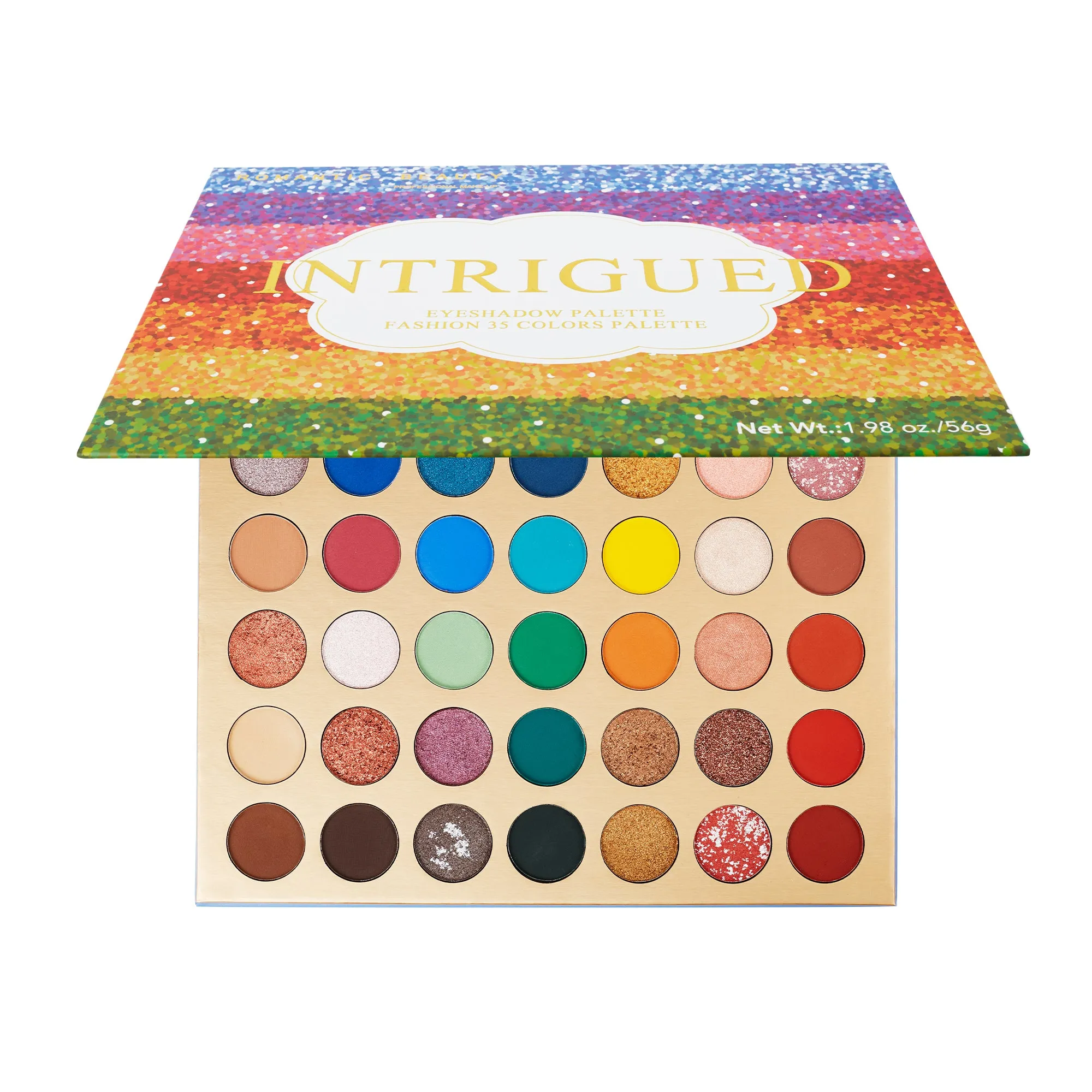 Intrigued Palette- 35 Color Eyeshadow