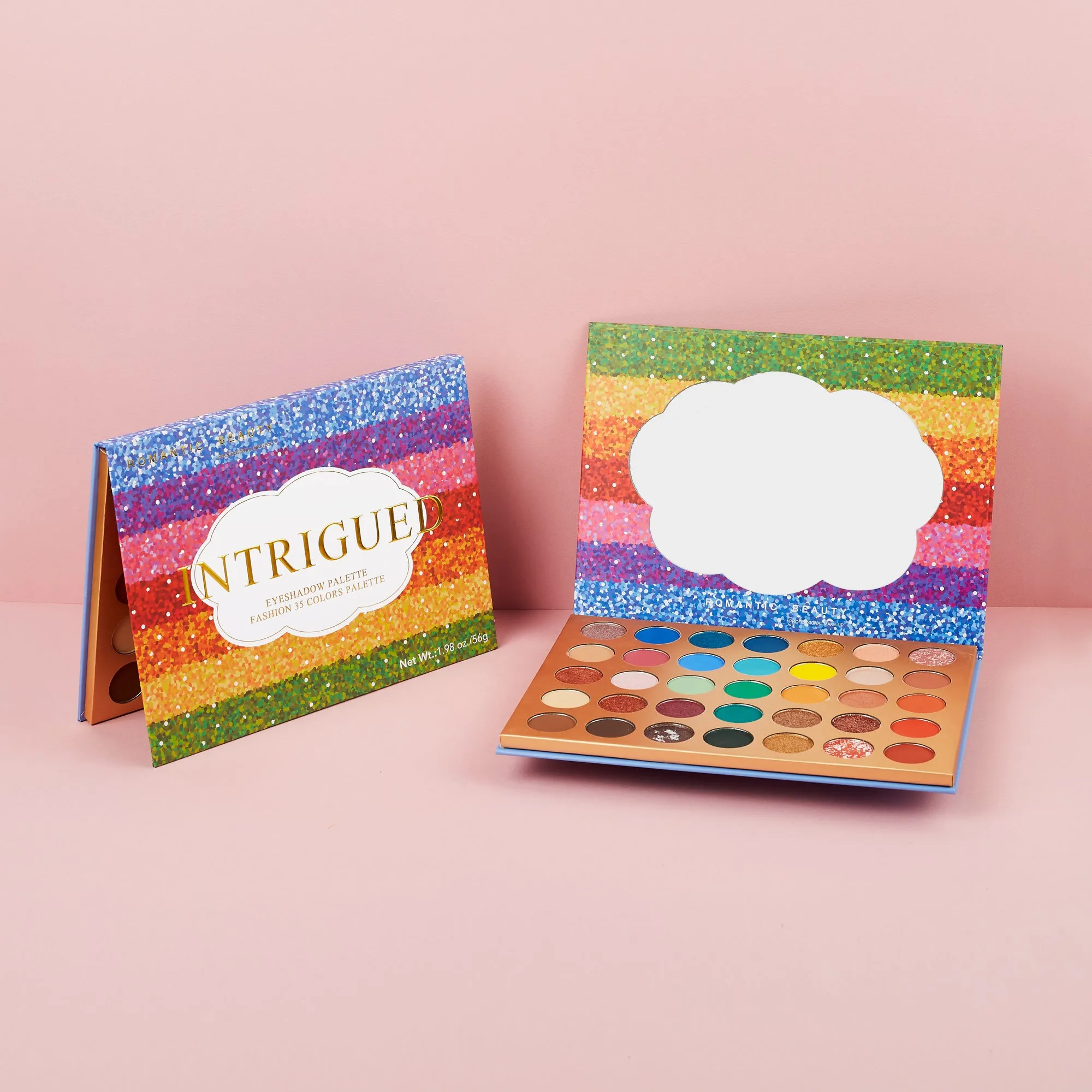 Intrigued Palette- 35 Color Eyeshadow