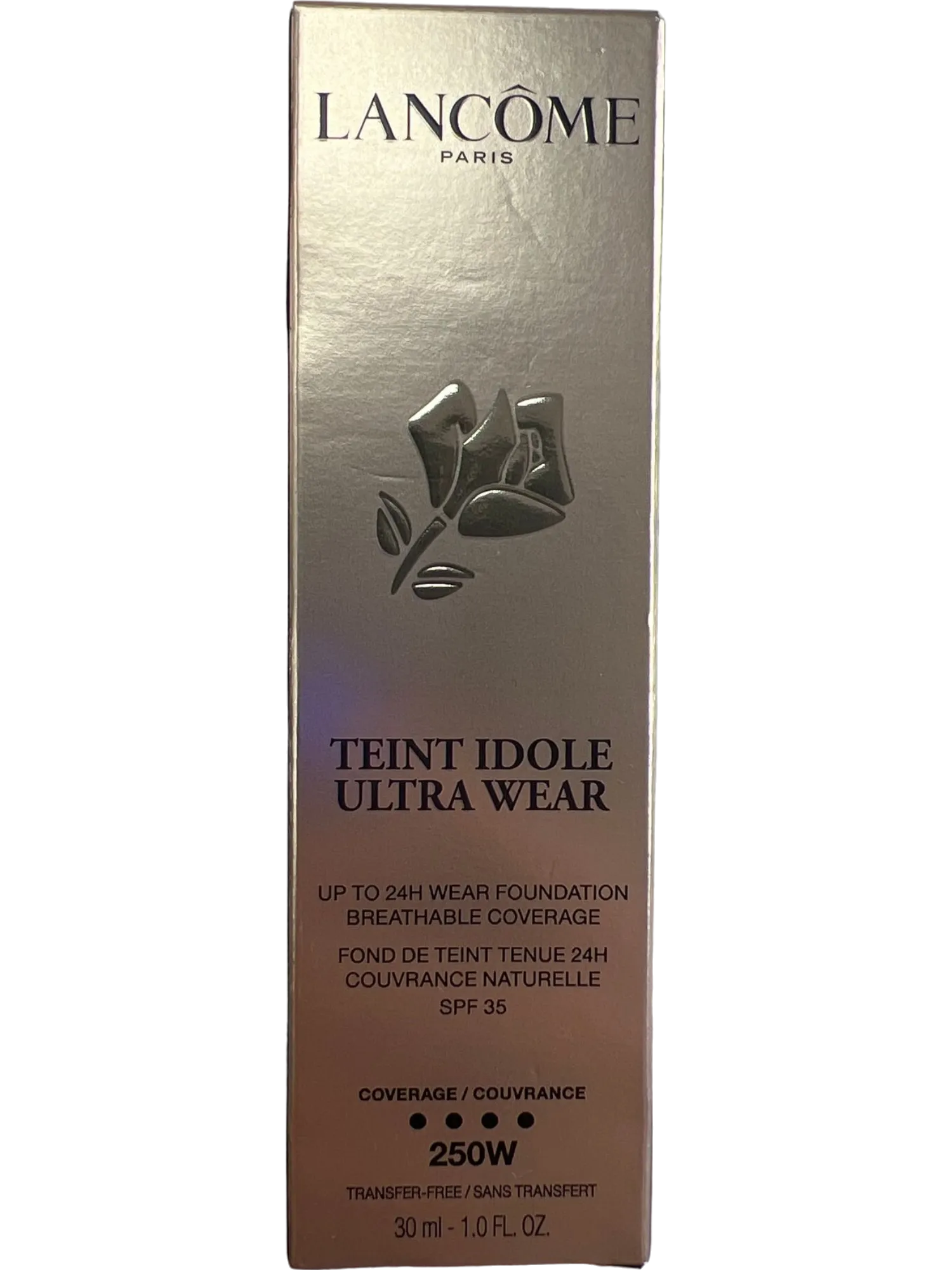 Lancôme Teint Idole Ultra Wear Long-Lasting Foundation SPF 35 Shade 250 W 30 ml