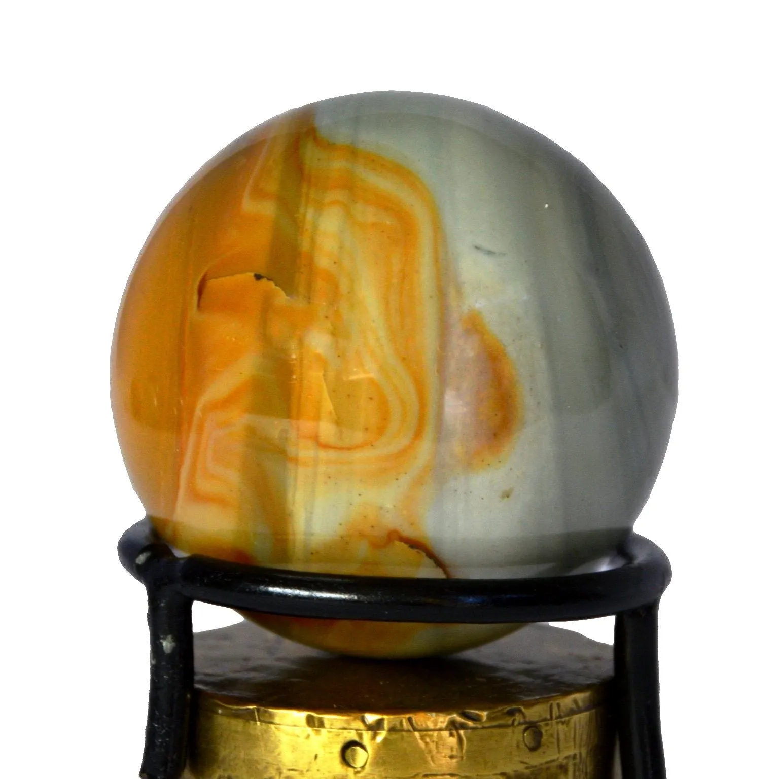 Layered Polychrome Jasper Sphere (60 mm)