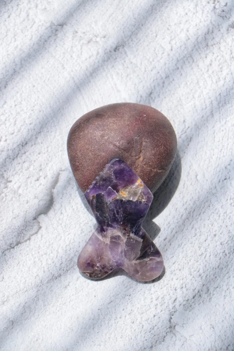 Mini Maestro Amethyst Gua Sha