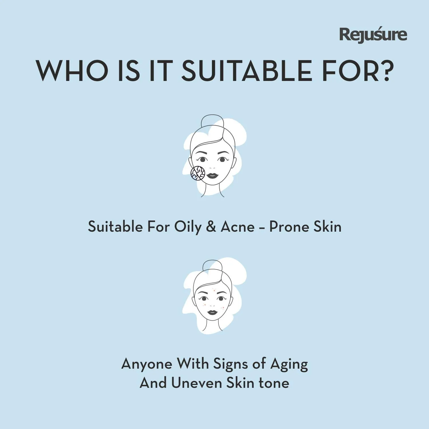 Rejusure COQ-10 Facial Serum - Powerful Antioxidant | Anti-Aging Defense | Skin Nourishment - 30ml