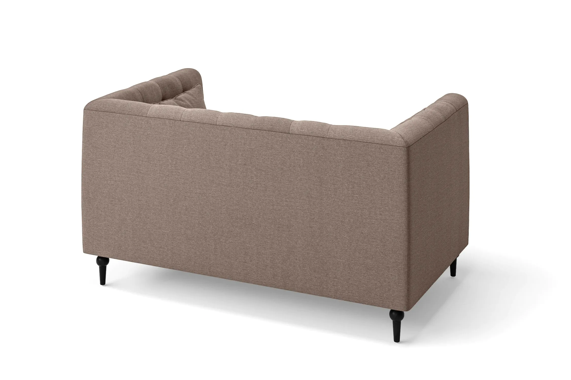 Sanremo 2 Seater Sofa Caramel Linen Fabric