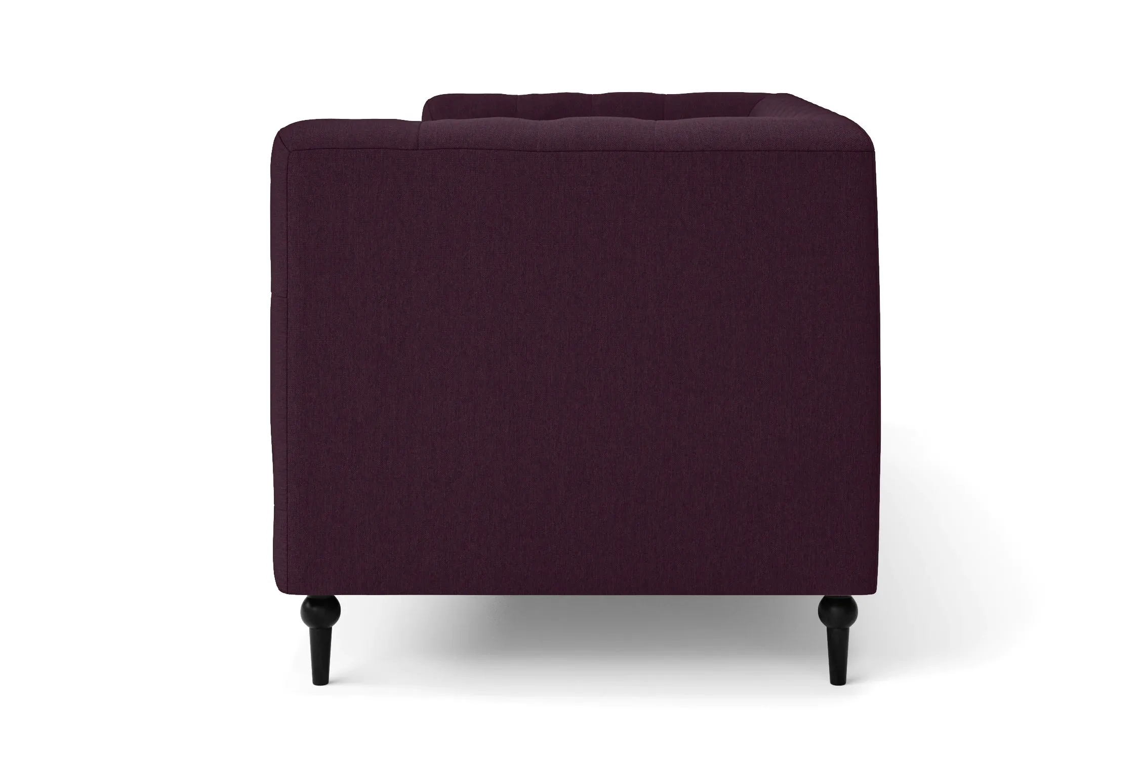 Sanremo Armchair Purple Linen Fabric