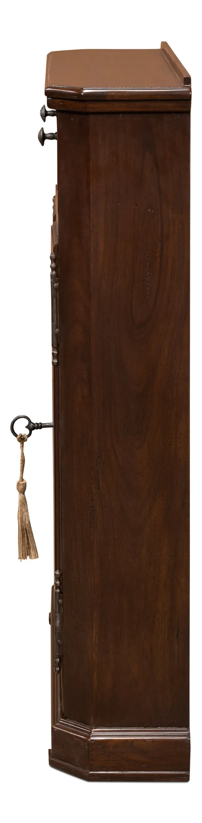 Sarreid - Austrian Hall Cabinet  Walnut - Brown - Traditional