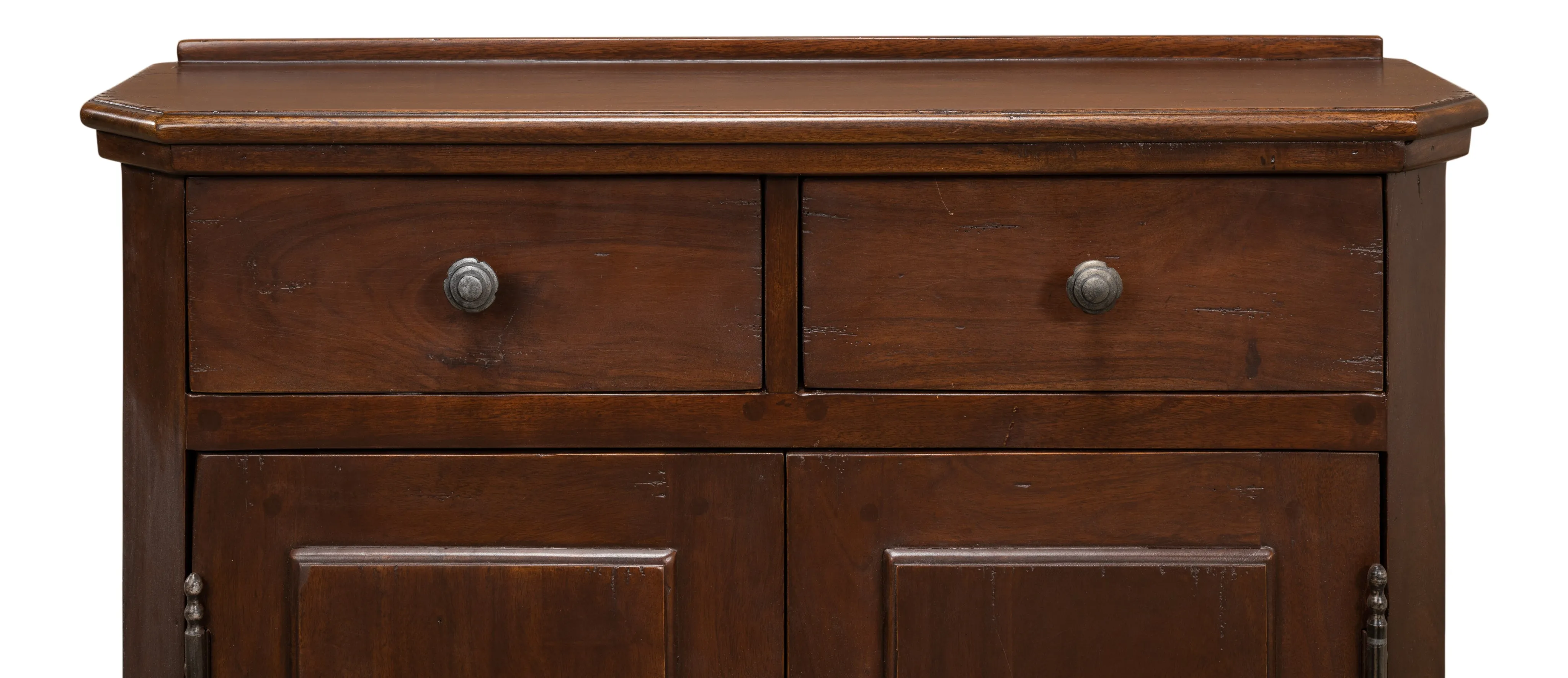 Sarreid - Austrian Hall Cabinet  Walnut - Brown - Traditional