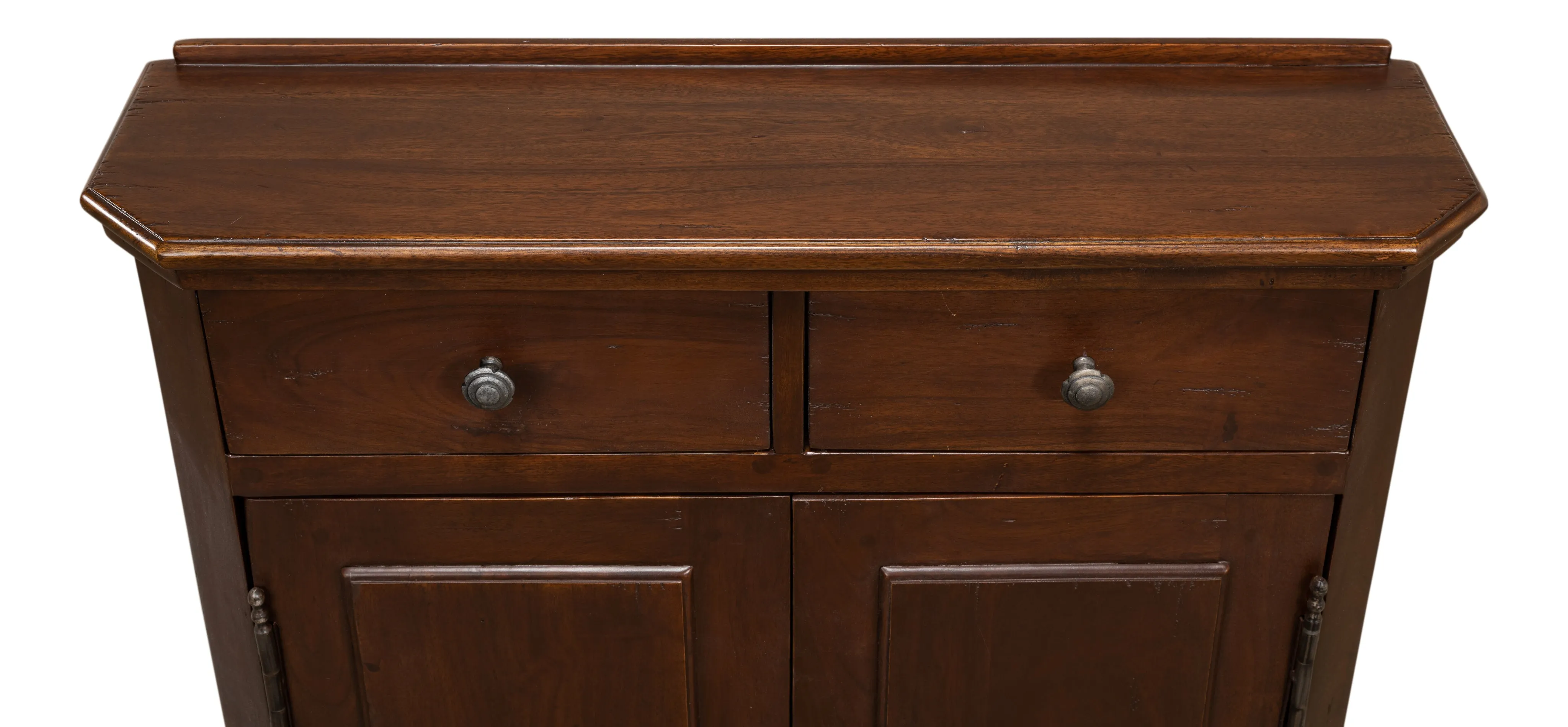 Sarreid - Austrian Hall Cabinet  Walnut - Brown - Traditional