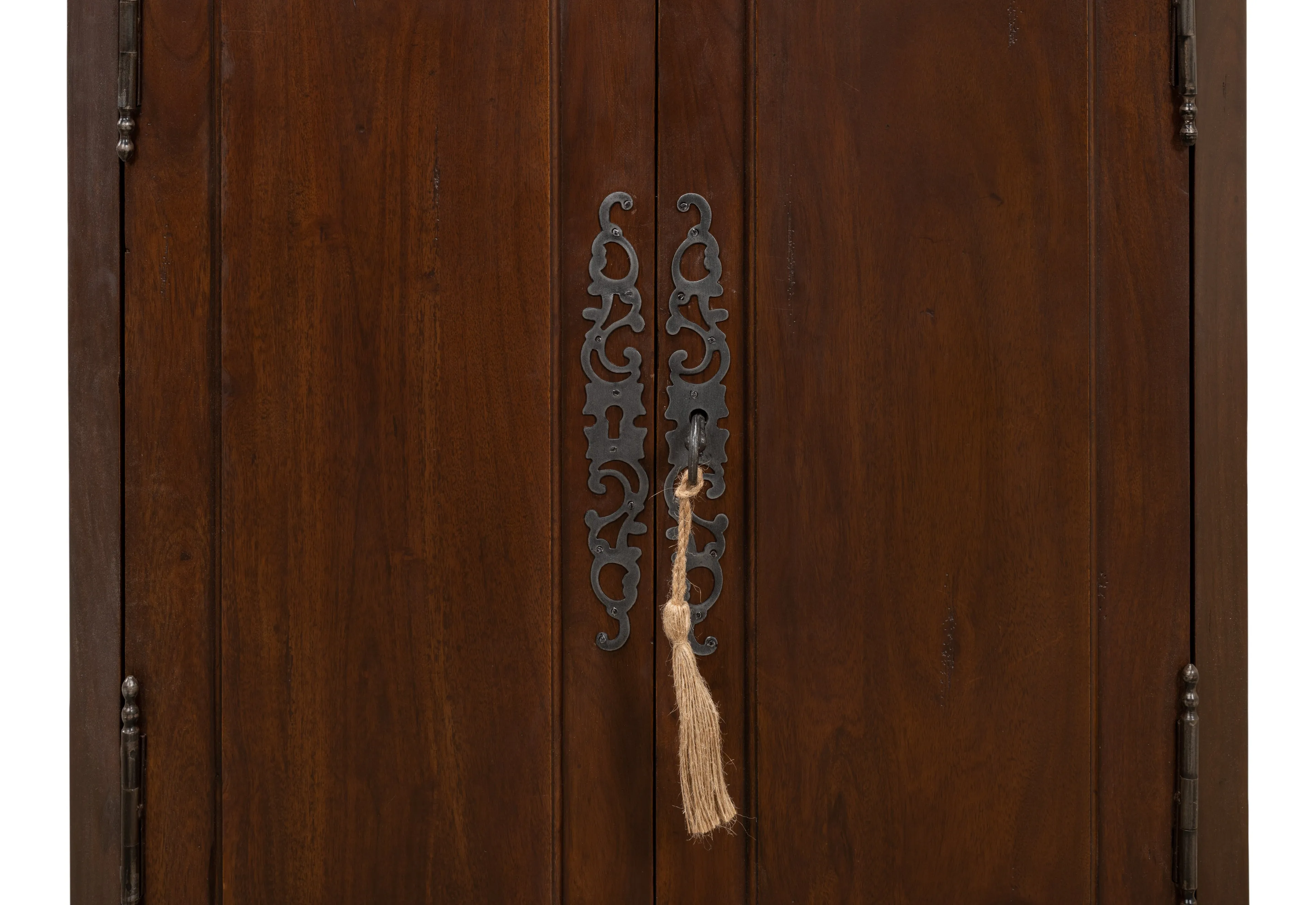 Sarreid - Austrian Hall Cabinet  Walnut - Brown - Traditional