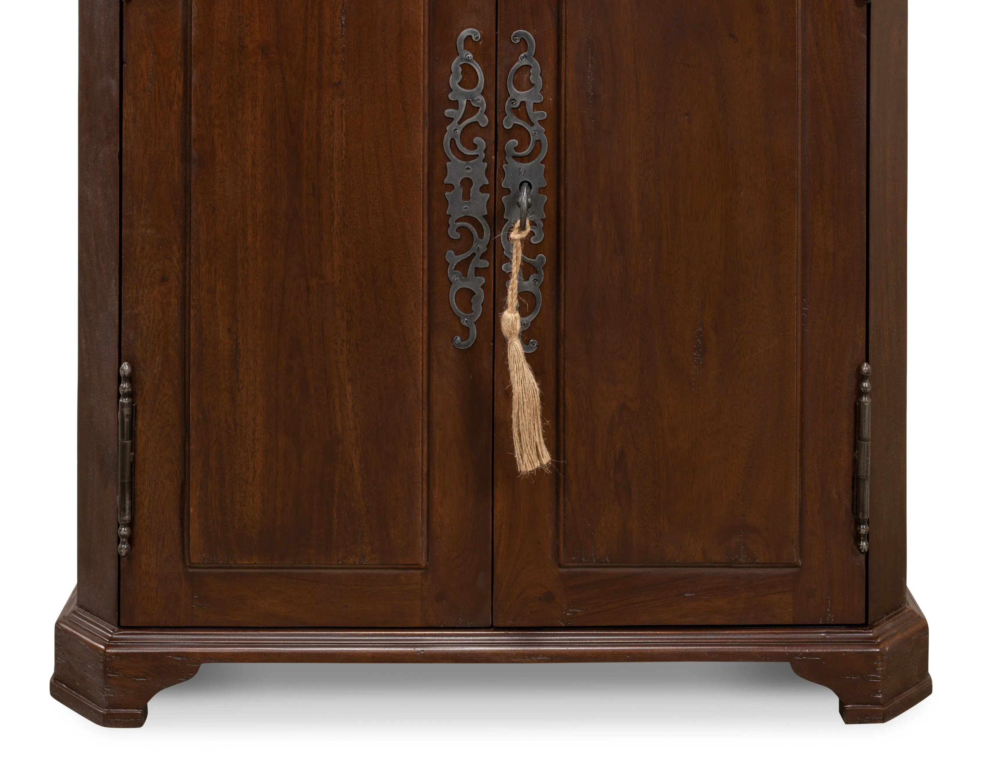 Sarreid - Austrian Hall Cabinet  Walnut - Brown - Traditional