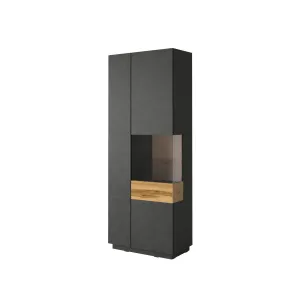 Silke 13 Tall Display Cabinet 80cm