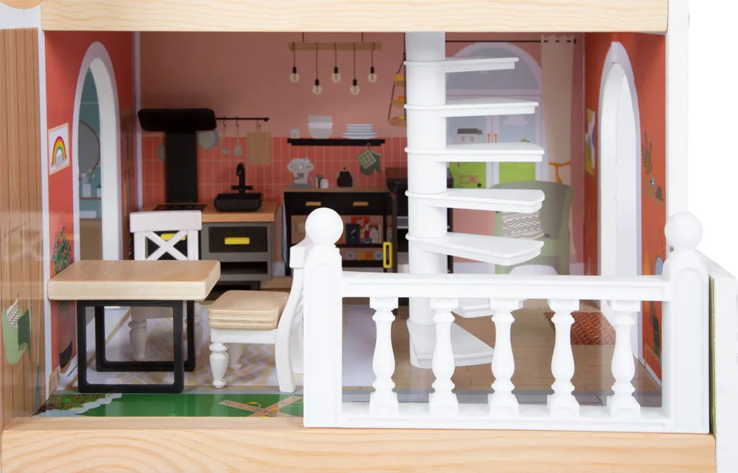 Small Foot Compact Urban Villa Doll's House with Furniture