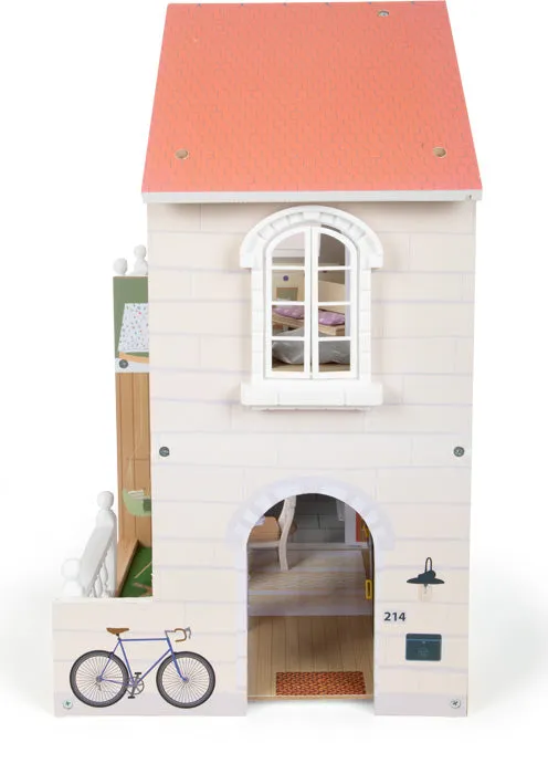 Small Foot Compact Urban Villa Doll's House with Furniture