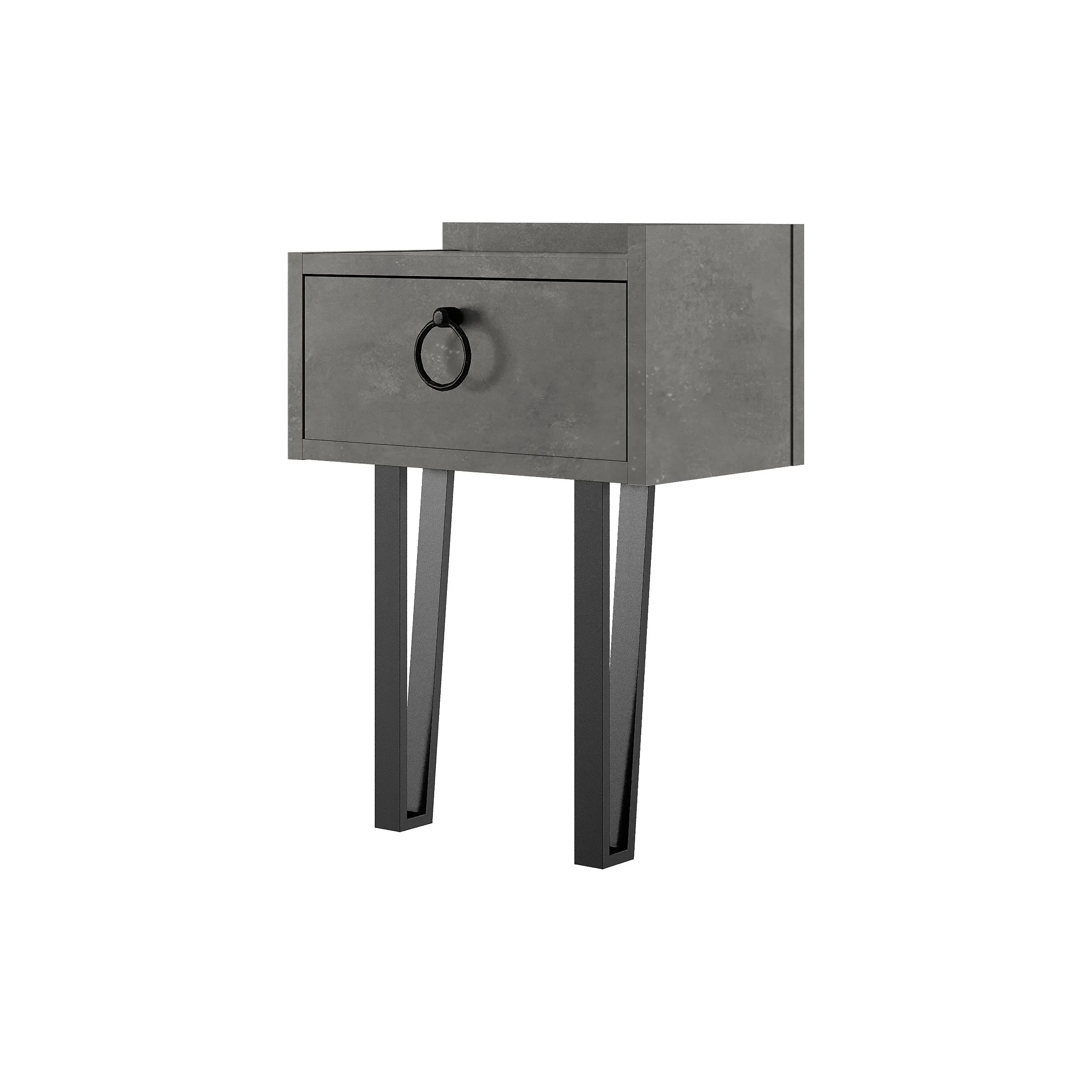 Sponge Modern Bedside Table With Drawer